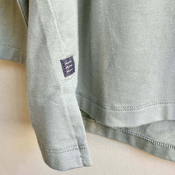 Free Fly | Green Performance Long Sleeve Shirt Bamboo - Picture 5 of 5